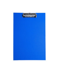 Deska DRECT A5 PVC z klipem niebieska - biurowemax.pl