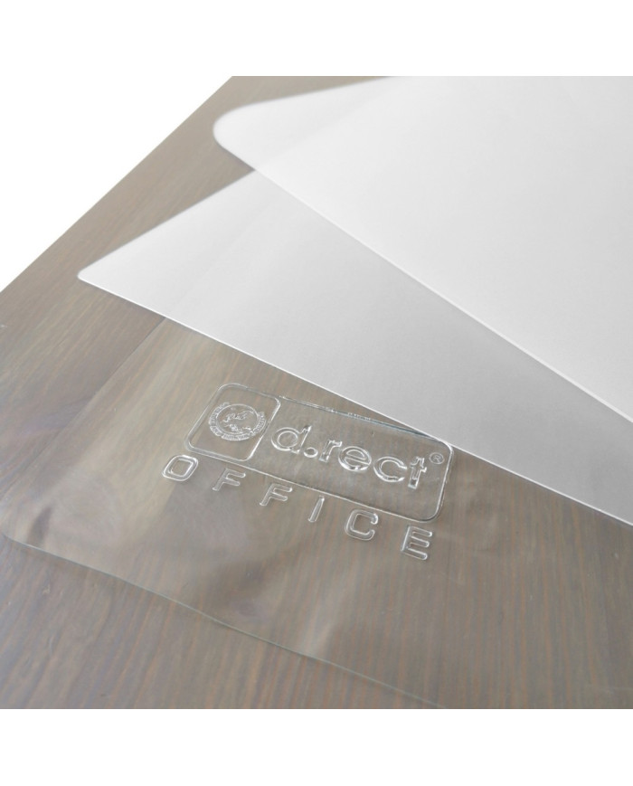 Podkład na biurko PVC 500x700 mm, antypoślizgowy, transparentny