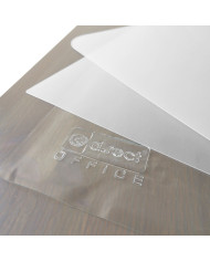 Podkład na biurko PVC 500x700 mm, antypoślizgowy, transparentny