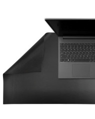 Mata skórzana Smart 80x40 cm dwustronna czarna