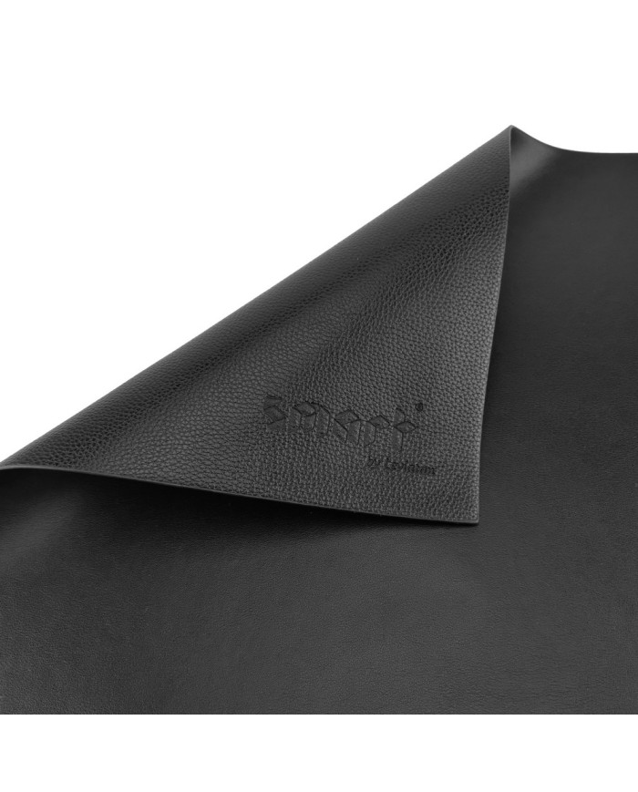 Mata skórzana Smart 80x40 cm dwustronna czarna