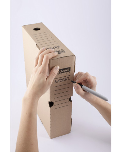 Pudło archiwizacyjne kartonowe DRECT 1080 A4 - biurowemax.pl