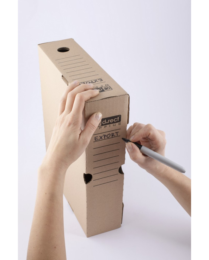 Pudło archiwizacyjne kartonowe DRECT 1080 A4 - biurowemax.pl