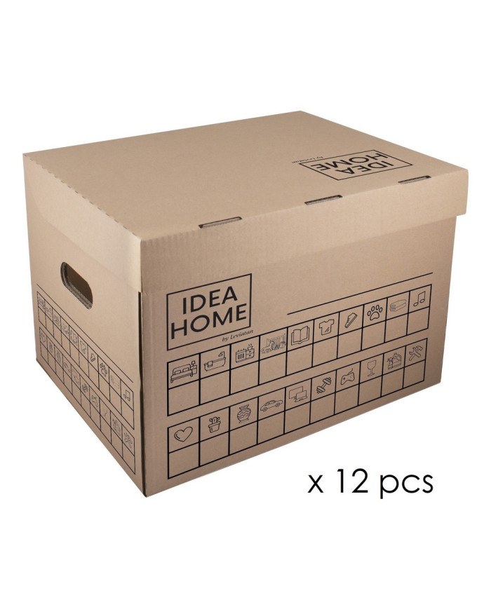 Pudła do przeprowadzek 12 sztuk, wzmocnione 420g