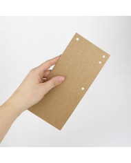 Przekładki kartonowe A4 kraft 50 sztuk - biurowemax.pl