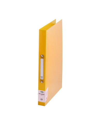 Segregator Drect 2200, 2-ringowy, PP transparentny żółty