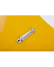 Segregator Drect 2200, 2-ringowy, PP transparentny żółty