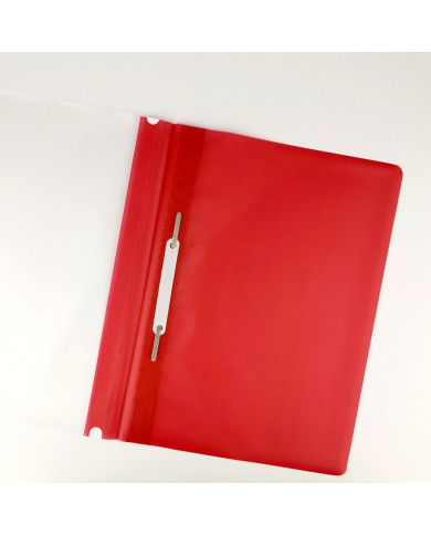 Skoroszyt biurowy DRECT PP A4 czerwony 25 sztuk