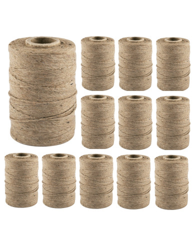 Sznurek jutowy 1,2 mm 250 m na szpuli 12 sztuk