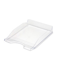 Szuflada DRECT PS transparentna na dokumenty A4, 350x255x60 mm
