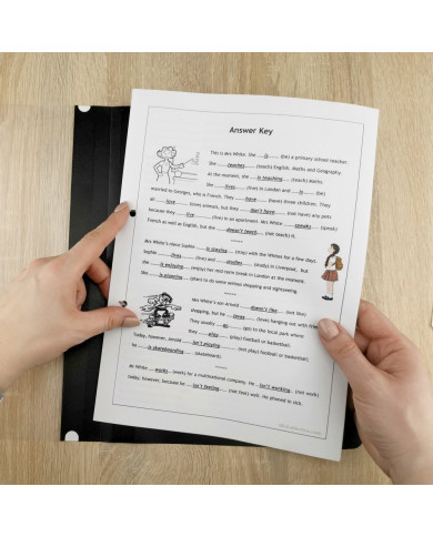 Skoroszyt Lux Drect PP A4 czarny 25 sztuk - biurowemax.pl