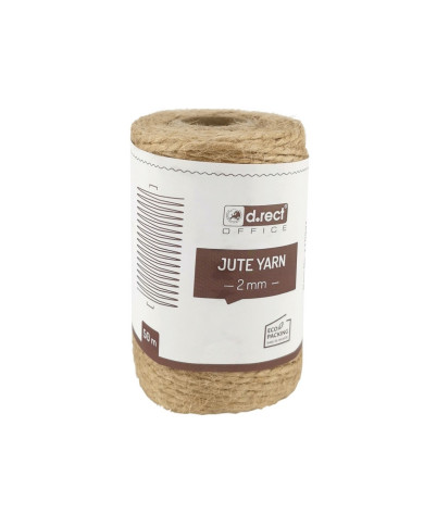 Sznurek jutowy 2 mm 50 m - naturalny sznurek do pakowania