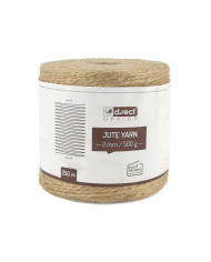 Sznurek jutowy 2 mm 250 m na szpuli 12 szt - biurowemax.pl