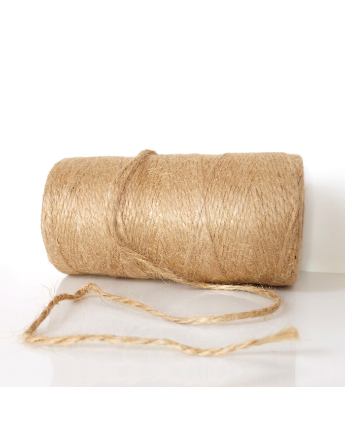 Sznurek jutowy 2 mm 50 m - naturalny sznurek do pakowania