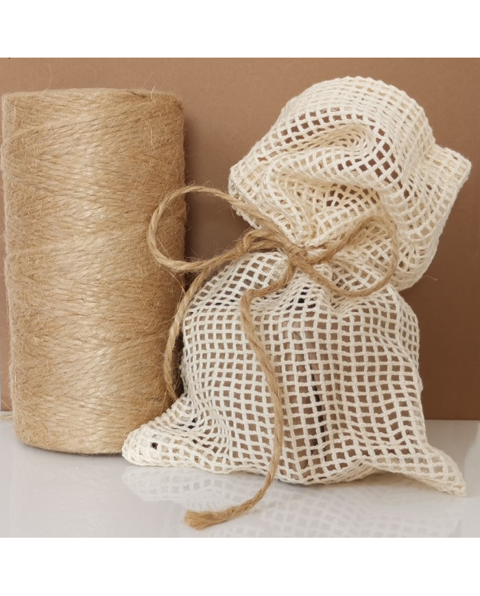 Sznurek jutowy 2 mm 100 m - naturalny i wytrzymały