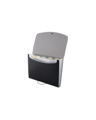 Teczka DRECT 5566 z 6 przegródkami A4 czarna
