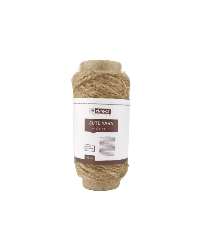 Sznurek jutowy 2 mm 10 m - naturalny, uniwersalny