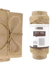 Sznurek jutowy 1,2 mm 25 m - naturalny sznurek do pakowania