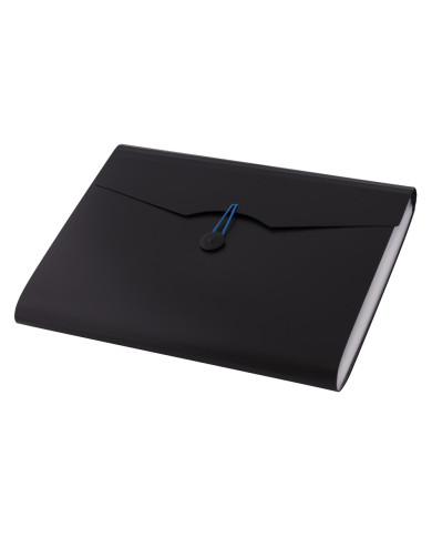 TECZKA D.RECT A4 5580 12 PRZEGRÓDEK CZARNA