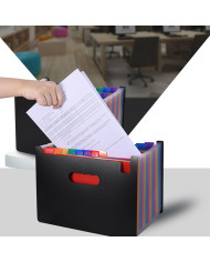 Teczka na dokumenty harmonijkowa 13 przegródek - biurowemax