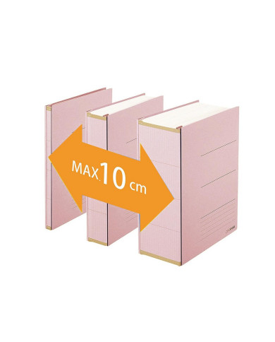 Segregator ZERO MAX A4 różowy – pojemna teczka na dokumenty