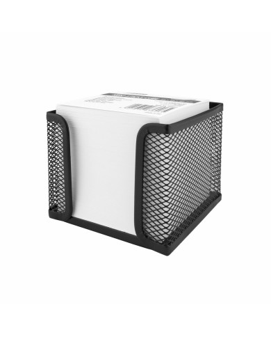 Pojemnik na karteczki 95x95x80 czarny z karteczkami