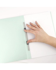 Teczka skoroszytowa Zero Max Basic A4 40 mm zielony pastel