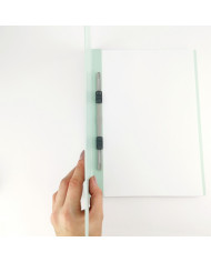 Teczka skoroszytowa Zero Max Basic A4 40 mm zielony pastel
