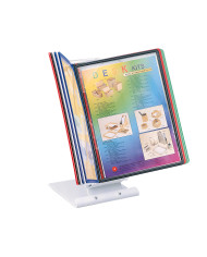 Panele prezentacyjne, ramki A4 LEVIATAN mix kolor zestaw 2x5 szt mocne, trwałe