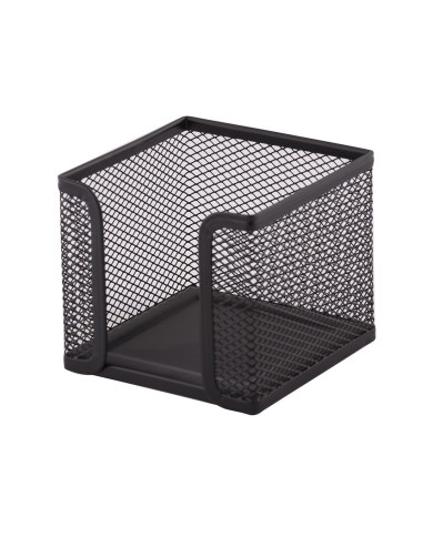 Pojemnik na karteczki 95x95x80 czarny z karteczkami