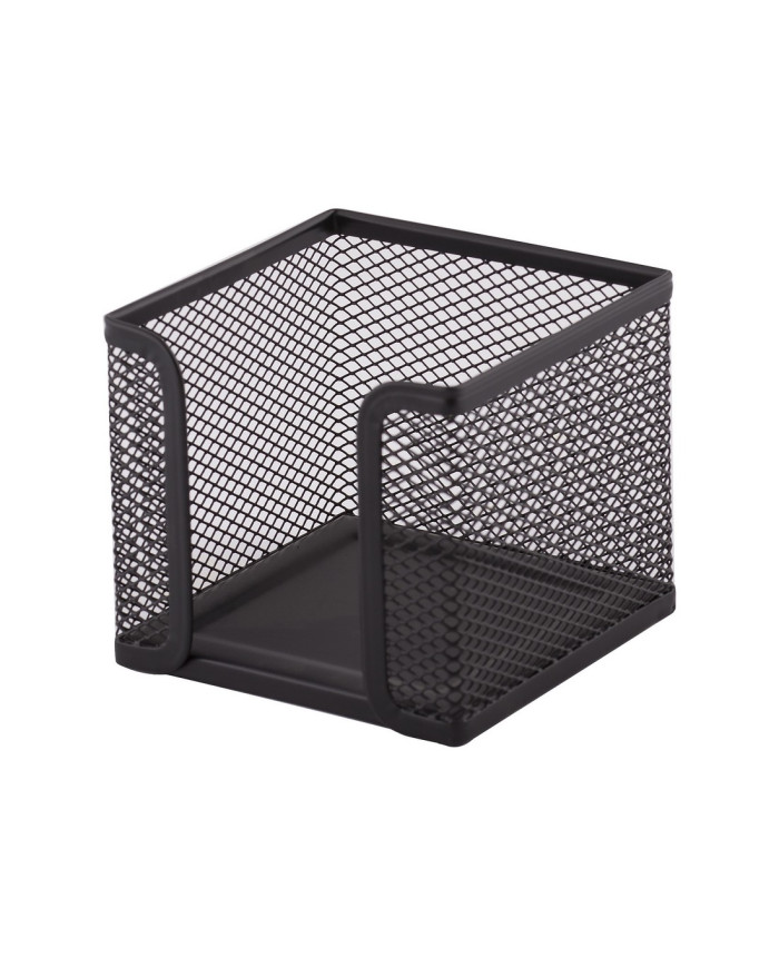 Pojemnik na karteczki 95x95x80 czarny z karteczkami