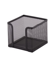Pojemnik na karteczki 95x95x80 czarny z karteczkami