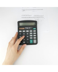 Kalkulator D.RECT 2210 12-pozycyjny czarny - biurowemax.pl