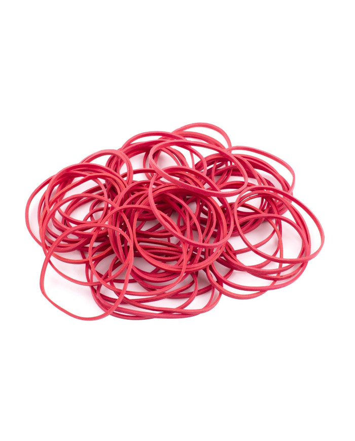 Gumka recepturka 1.5x3mm, śr. 60 mm, 1000g czerwona