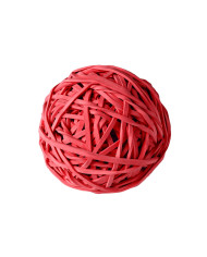 Gumka recepturka 1.5x3mm, śr. 60 mm, 1000g czerwona