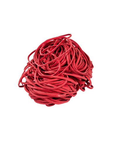 Gumka recepturka 1,3x4mm czerwona 1kg - biurowemax.pl