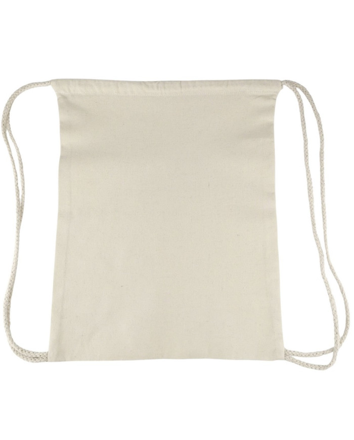 Plecak bawełniany 250g 360x440 naturalny - biurowemax.pl