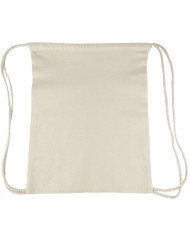 Plecak bawełniany 250g 360x440 naturalny - biurowemax.pl