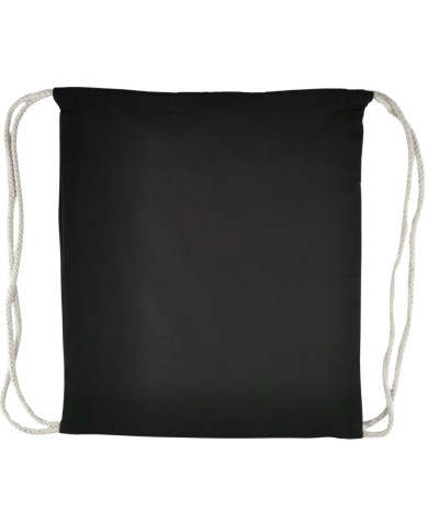 Plecak bawełniany 250g 360x440 czarny - biurowemax.pl