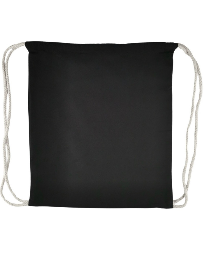 Plecak bawełniany 250g 360x440 czarny - biurowemax.pl