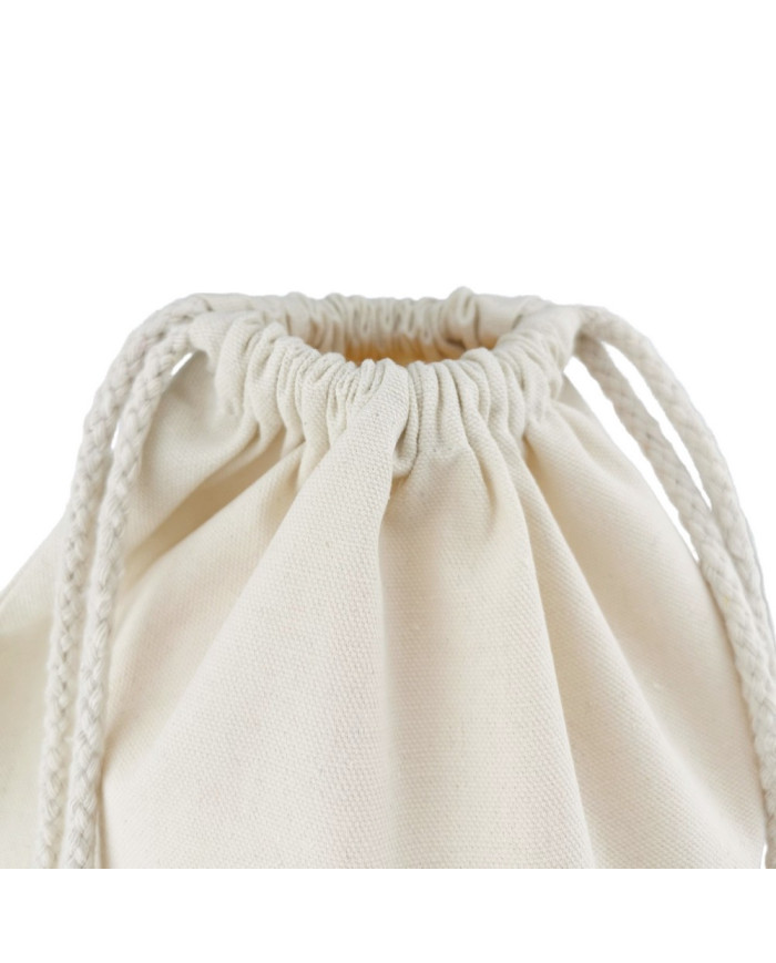 Plecak bawełniany 140g 360x440 naturalny - biurowemax.pl