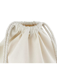 Plecak bawełniany 140g 360x440 naturalny - biurowemax.pl