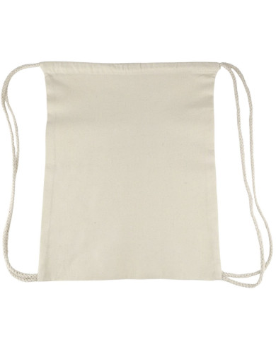 Plecak bawełniany 140g 360x440 naturalny - biurowemax.pl
