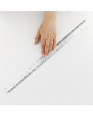 Linijka aluminiowa D.Rect 50 cm - precyzyjne pomiary