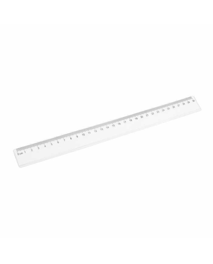 Linijka plastikowa D.RECT 30 cm, 24 sztuki - biurowemax.pl