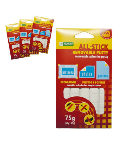Masa mocująca ALL-STICK zestaw 10x75g - biurowemax.pl