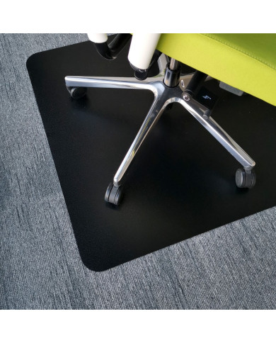 Mata pod krzesło Leviatan 1200x900mm czarna - biurowemax.pl