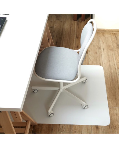 Mata pod krzesło Leviatan 1200x900mm biała - biurowemax.pl