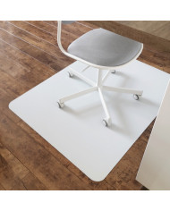 Mata pod krzesło Leviatan 1200x900mm biała - biurowemax.pl