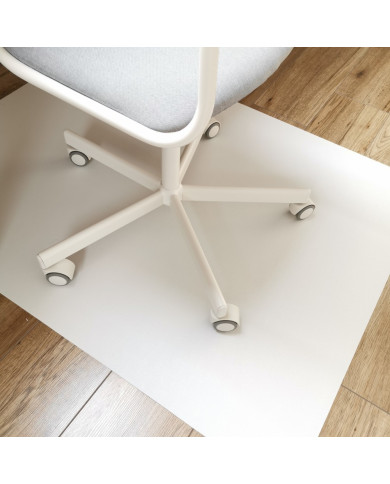 Mata pod krzesło Leviatan 1200x900mm biała - biurowemax.pl